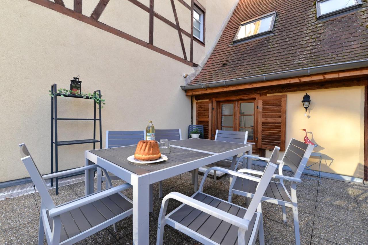 Appartement La Grande Terrasse Du Centre Colmar Exterior photo